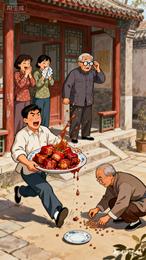 噙满四合院,禽兽傻眼了 封面