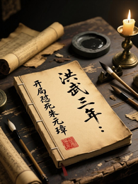 洪武三年：开局怼死朱元璋 封面