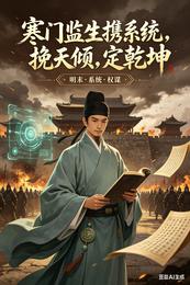 寒门监生携系统，挽天倾，定乾坤 封面