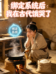 绑定系统后我在古代饿哭了 封面