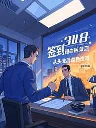 签到318：从失业到命运改写人 封面