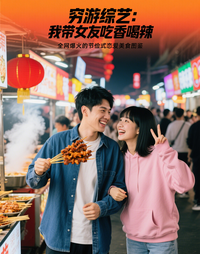 穷游综艺：我带女友吃香喝辣 封面