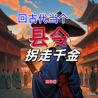 回古代当个县令拐走千金 封面