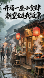 开局一座小食肆，朝堂全是我饭票 封面