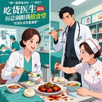 吃货医生:厉总别跟我抢食堂 封面