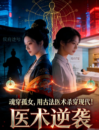 魂穿孤女，用古法医术杀穿现代！ 封面
