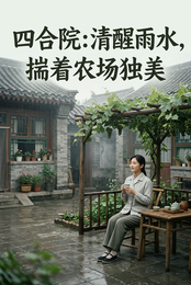 四合院：清醒雨水，揣着农场独美 封面