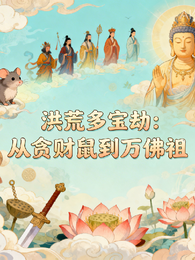 洪荒多宝劫：从贪财鼠到万佛祖 封面