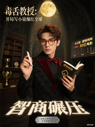毒舌教授:开局写小说爆红全球 封面