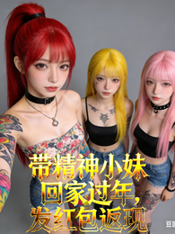 带精神小妹回家过年，发红包返现 封面