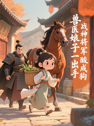 兽医娘子一出手，战神将军酸成狗 封面