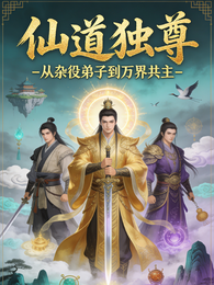 仙道独尊从杂役弟子到万界共主 封面