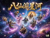 八仙闯星河 封面