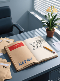 红头文件背面的铅笔字 封面
