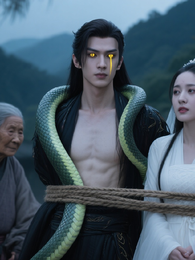 病娇蛇君的替身新娘 封面
