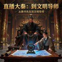 直播大秦：从教书先生到文明导师 封面