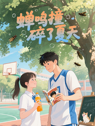 蝉鸣撞碎了夏天 封面
