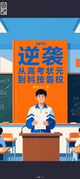 逆袭1977：从高考状元到科技 封面