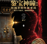 鉴宝神瞳:织网者的终极密码 封面