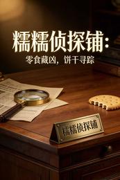 糯糯侦探铺：零食破案指南 封面