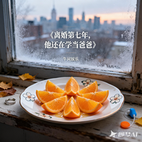 离婚第七年，他还在学当爸爸 封面