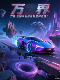万界：公路求生你让我王牌竞速？ 封面