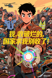 我，收破烂的，国家求我别收了！ 封面