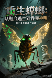 重生蟑螂：从鞋底逃生到吞噬神明 封面
