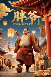 胖爷闹长安：盛唐的肚量不一般 封面