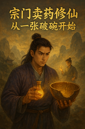 门卖药修仙：从一张破碗开始 封面