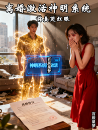 离婚激活神明系统，前妻哭红眼 封面