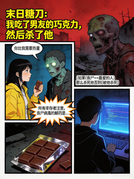 末日糖刀:我吃了男友的巧克力 封面